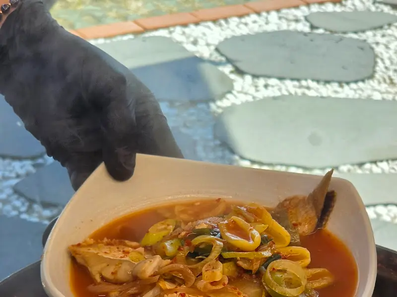 직접 떠 주시는 친절한 서비스