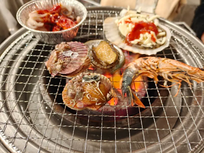 해산물 바베큐