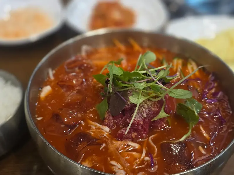 영주한우 물회 비주얼