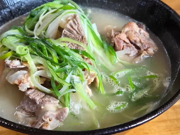 접짝뼈국 사진
