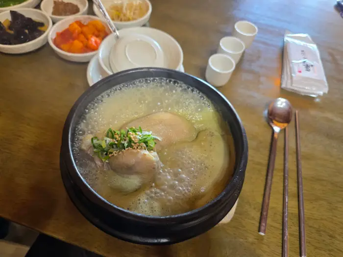삼계탕 한 그릇