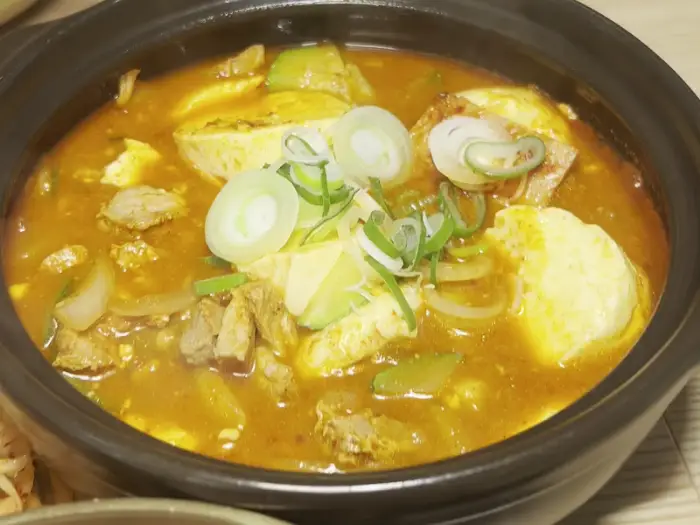 순두부 차돌 짜글이
