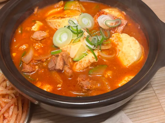 김치찌개 느낌의 짜글이