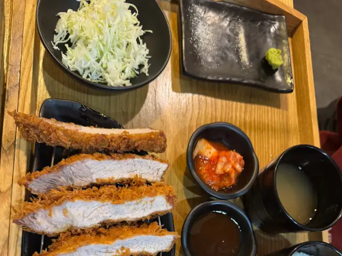 돈카츠 단면