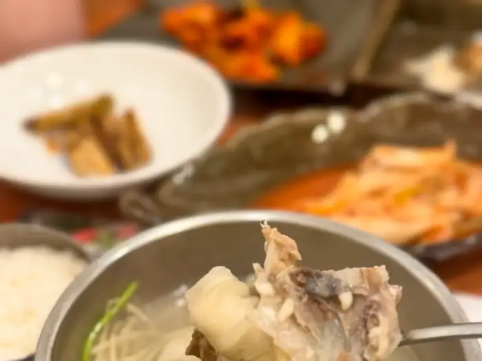 복어맑은지리탕 속 복어살