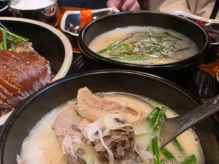 국밥과 족발