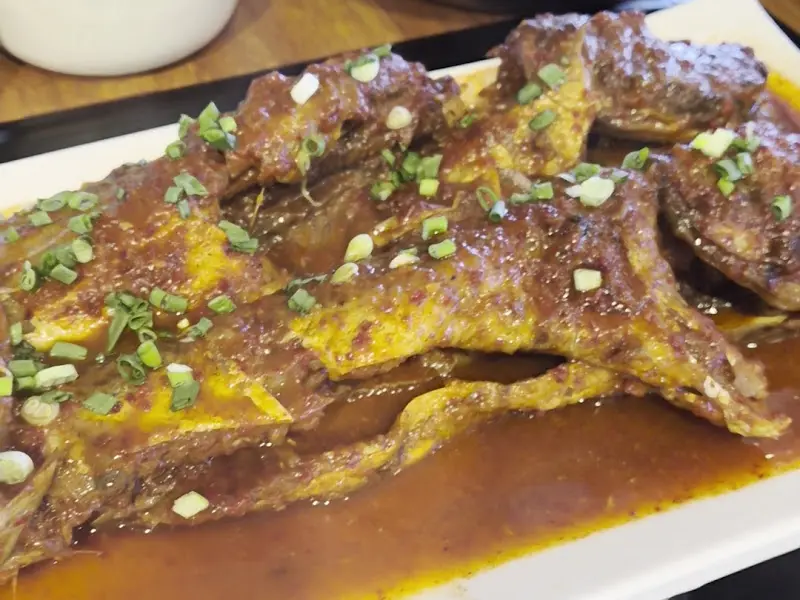 매콤달콤한 양념이 일품인 코다리찜