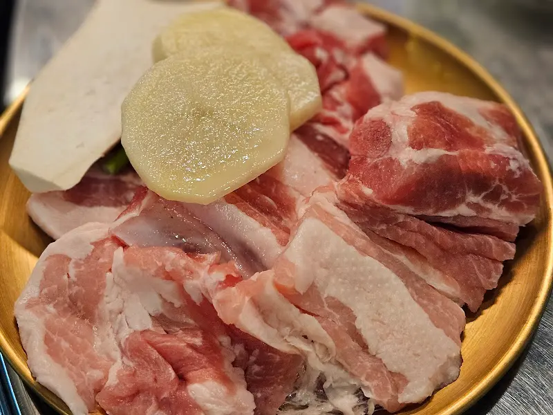 대표님숯불갈비 돼지갈비 한상차림