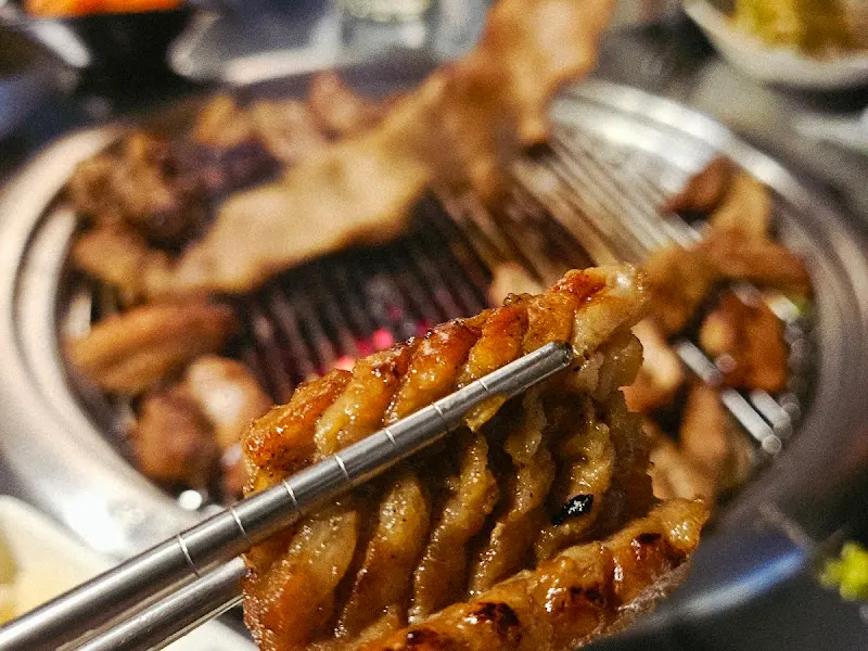 대표님숯불갈비 돼지갈비 근접샷