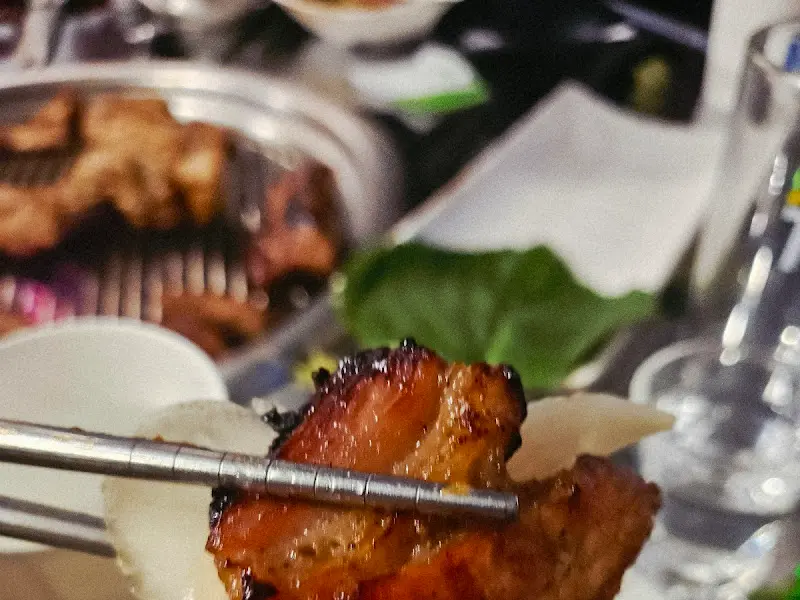 대표님숯불갈비 돼지갈비 쌈