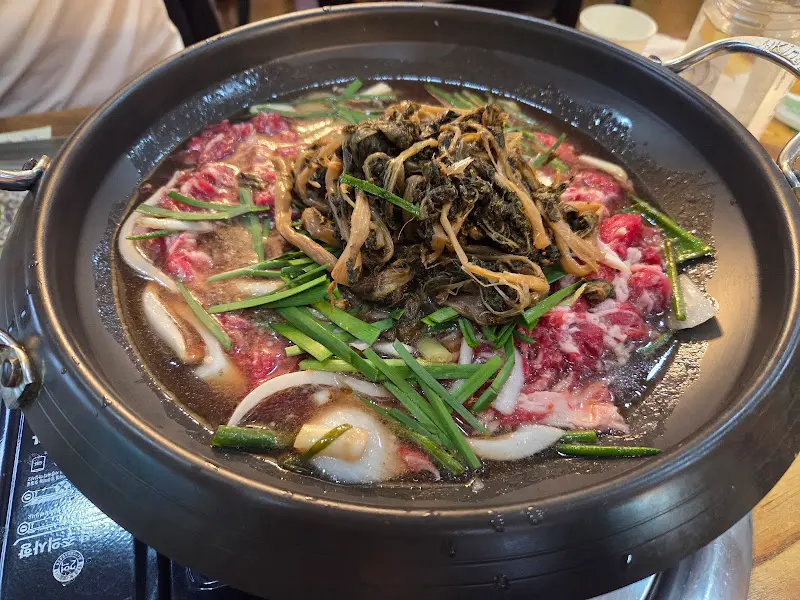 시래기 불고기의 환상적인 비주얼