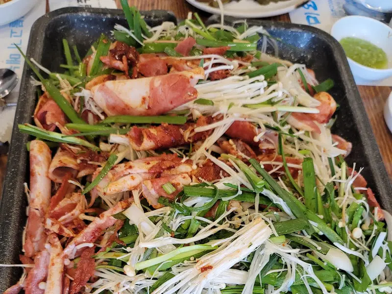 오리고기 근접샷