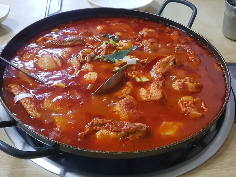 닭볶음탕과 게장