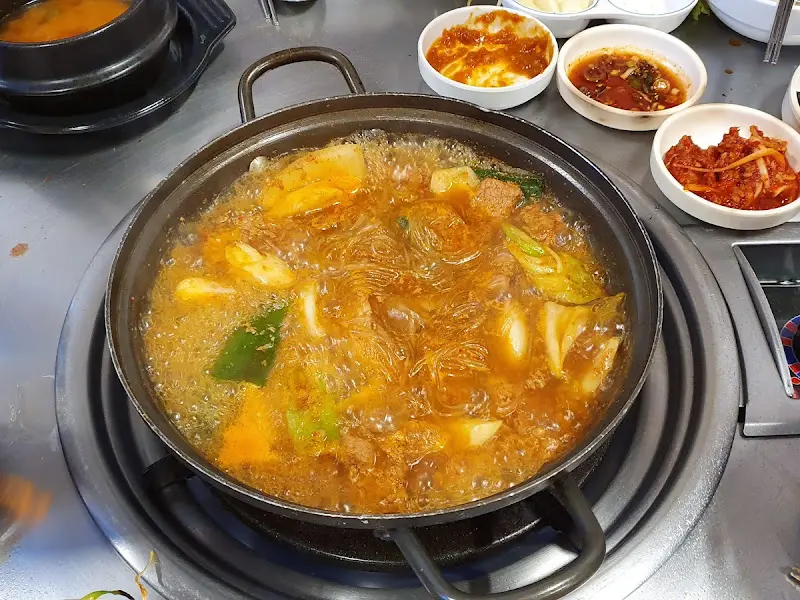 주먹고기 한 상차림