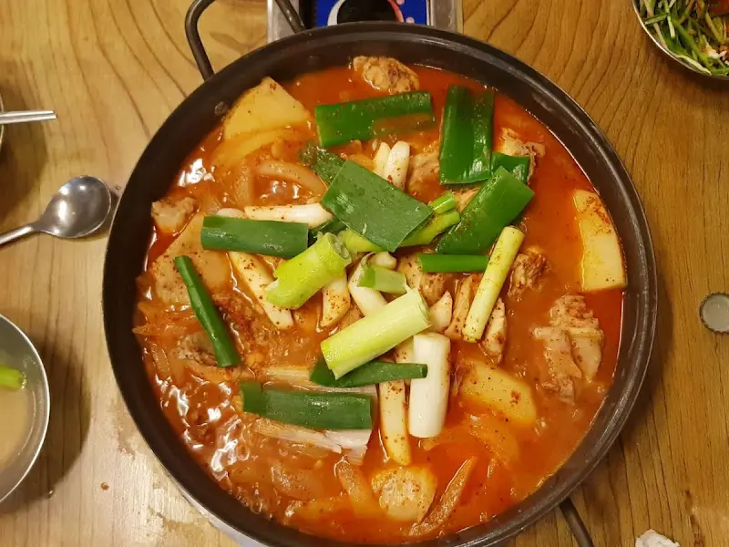 닭볶음탕의 클로즈업 사진