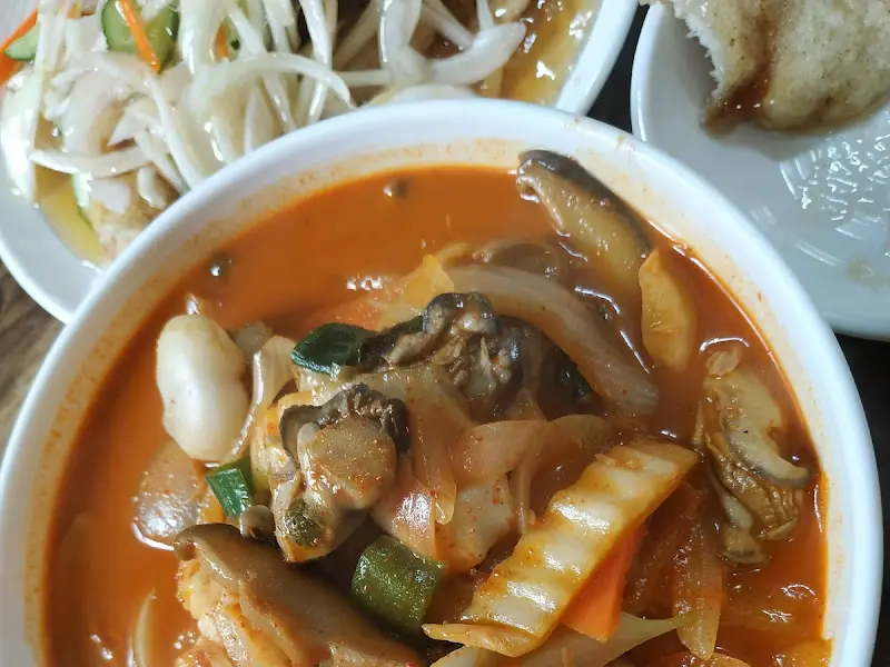 찹쌀 탕수육 근접샷