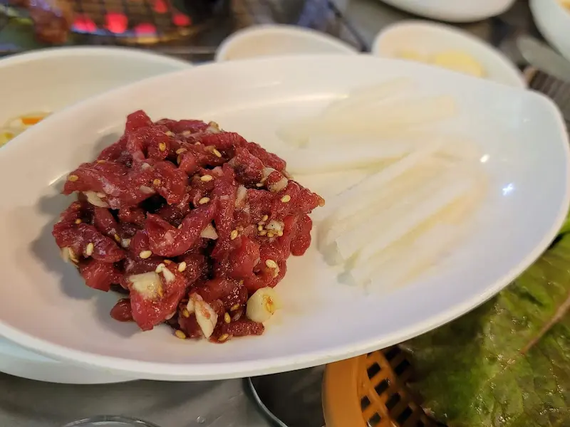 태백한우골 실비식당 육회