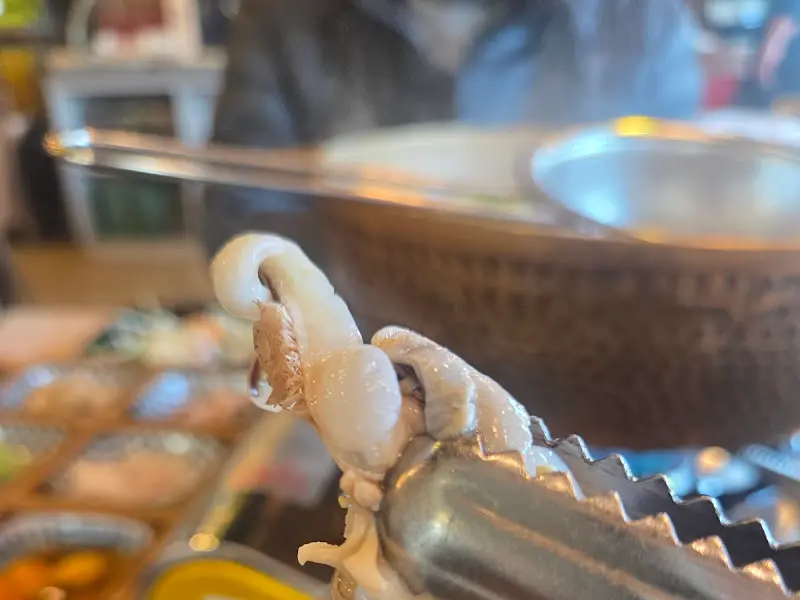 쭈꾸미 샤브샤브