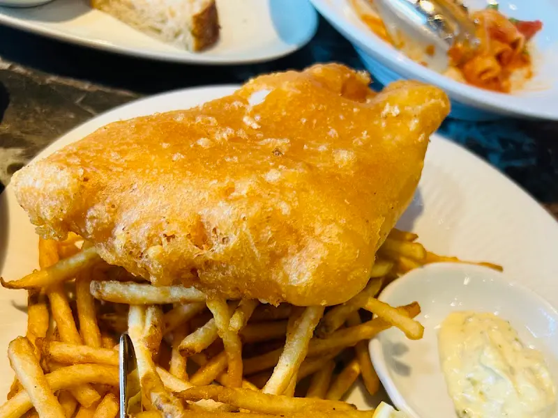 피쉬 앤 칩스 근접샷