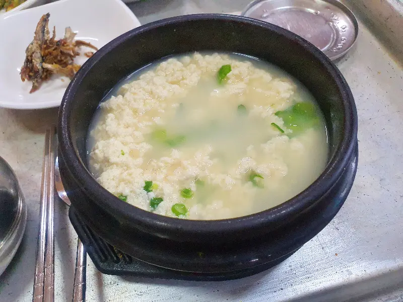뽀얀 백순두부