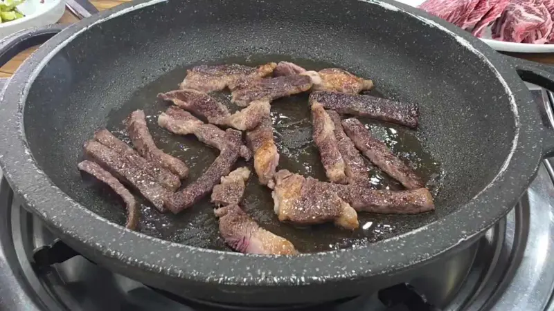 고기 굽는 소리