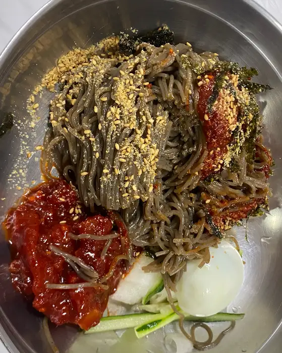 물막국수