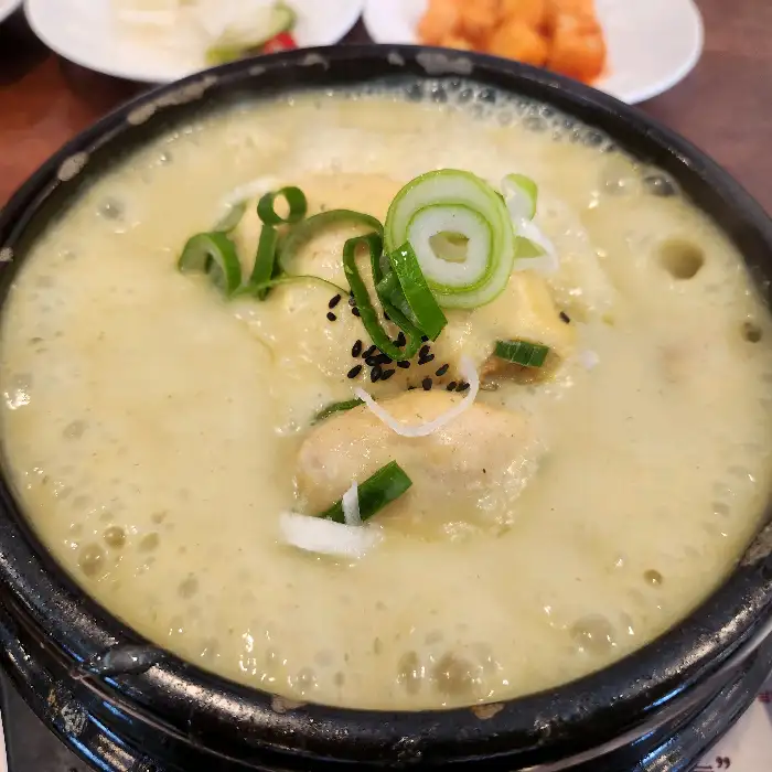 상황삼계탕 클로즈업 사진