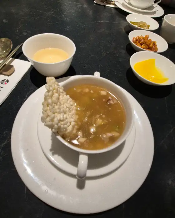 따뜻한 누룽지탕