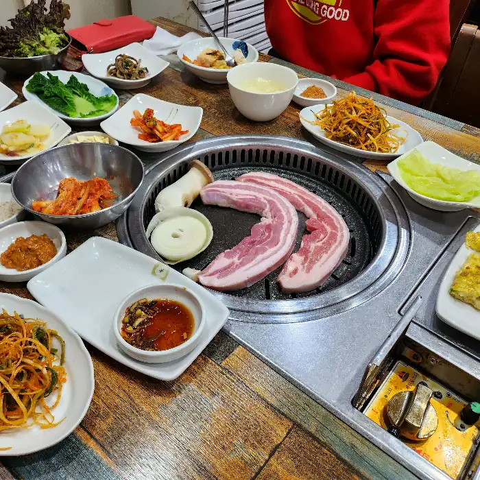 흑돼지 구이