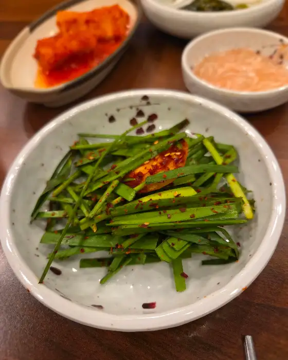신선한 채소 무침