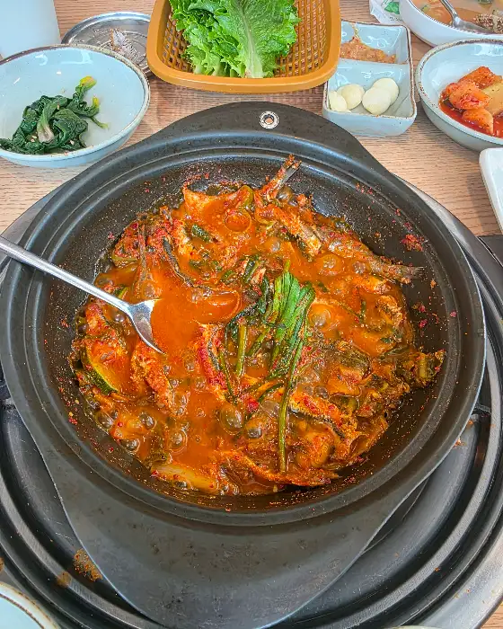 남해 향촌 멸치조림