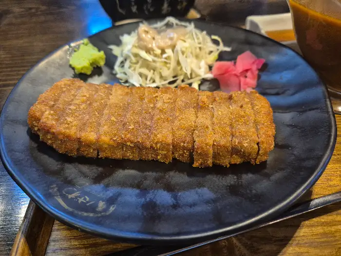 규카츠 단면