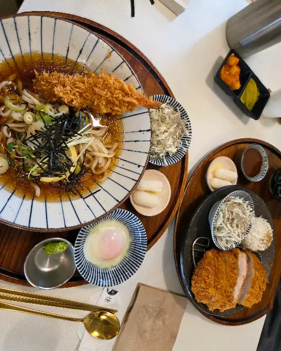 백소정 마제소바와 돈까스 세트