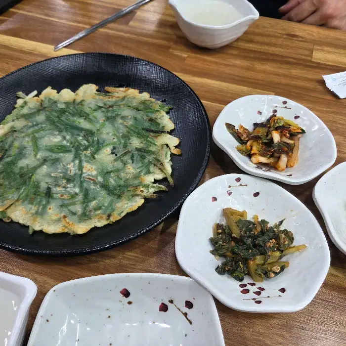 불나방 아구찜 부추전