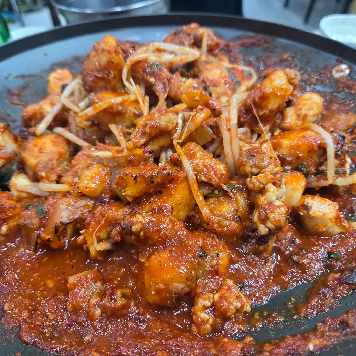 불나방 아구찜 아구불고기