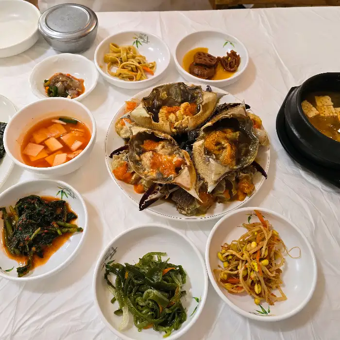 간장게장 밥 비벼먹기