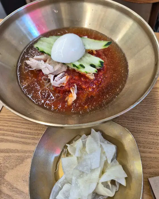 물비빔밀면 비주얼