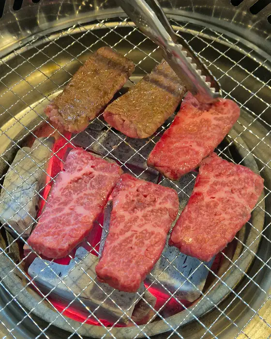 잘 익은 살치살과 갈비살