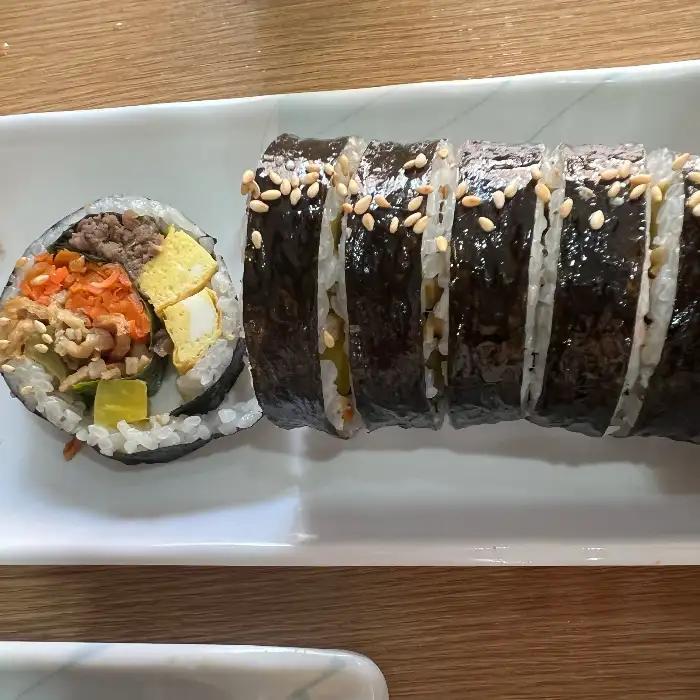 소고기 김밥 속재료