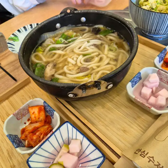 스키야키 끓는 모습