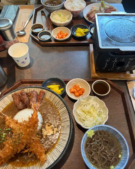 성수 사토규카츠 규카츠와 냉모밀