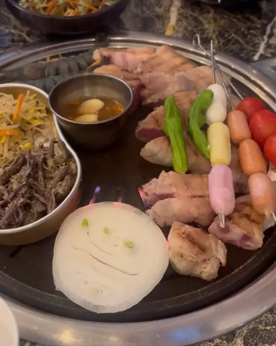 새우와 꼬치구이