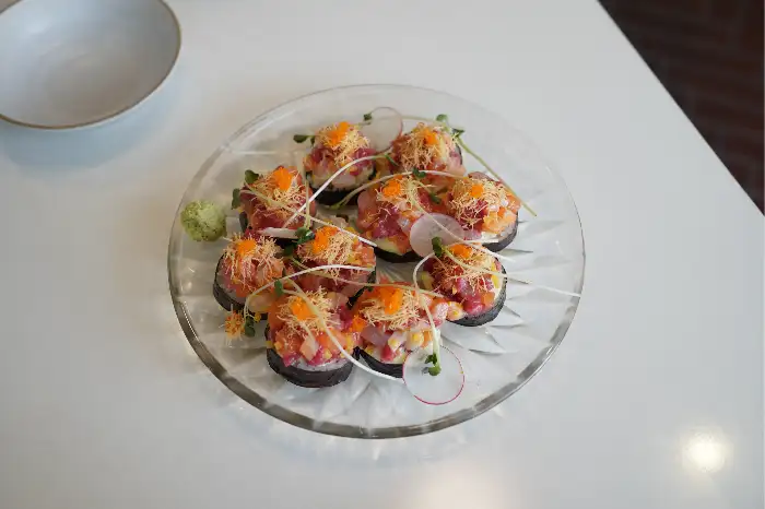 가든 삼합 롤