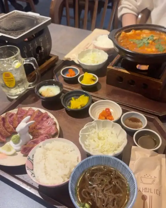 성수 사토규카츠 규카츠 정식