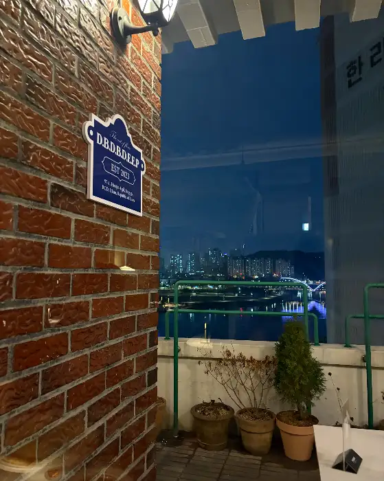 레스토랑 외부 풍경