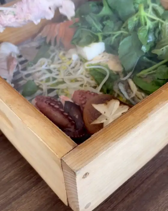 편백찜 재료