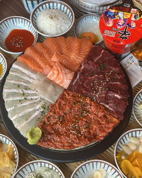 정각 한판의 푸짐한 구성