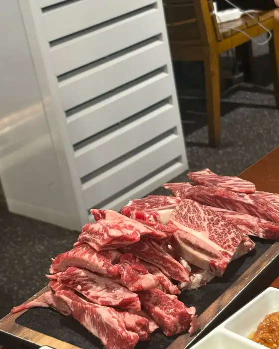 신선한 갈비살
