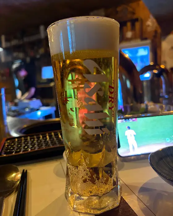 시원한 맥주 한 잔