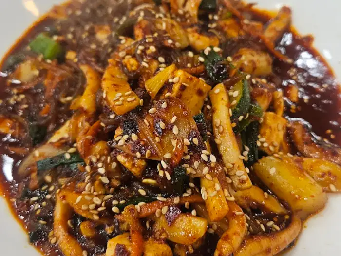 참한식당 오징어 두루치기
